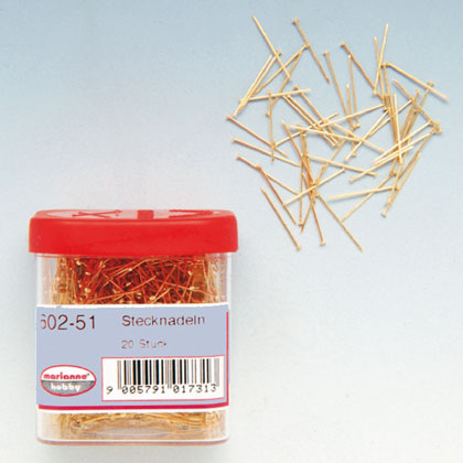 Pins 18mm. - Brass