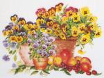 Pansies Vase