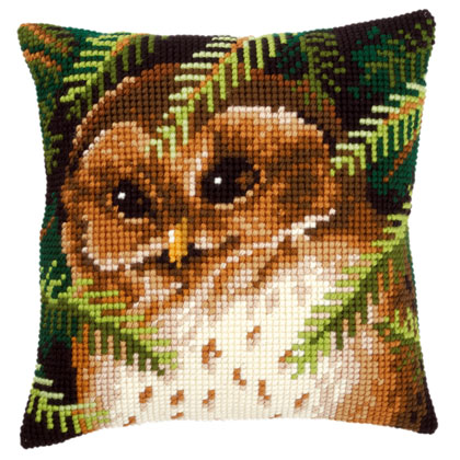 Cushion - Owl among the branches