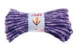 JOY Elastic ribbon with seam - Wisteria/White