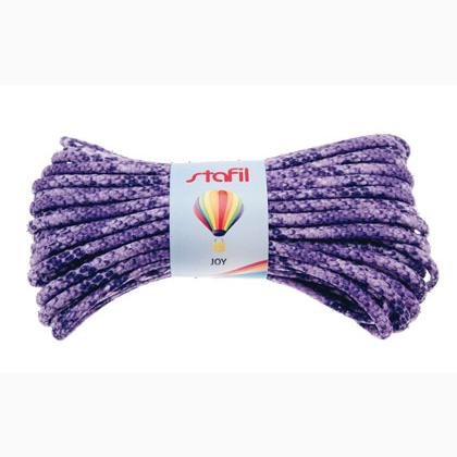 JOY Elastic ribbon with seam - Wisteria/White