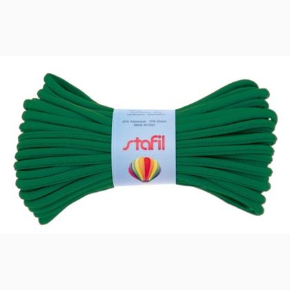 JOY Elastic ribbon with seam - Dark green