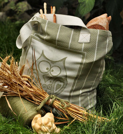 Ischia Bag - Green owl