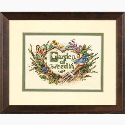 Garden Of Weedin From Dimensions Main Collection Cross Stitch