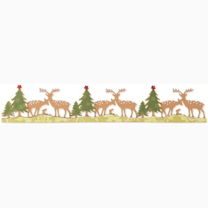 Sizzix Sizzlits Decorative Strip Die - Woodland Deer