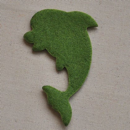 Dolphin - Musk green