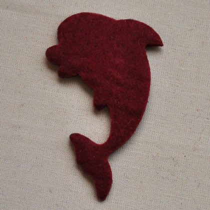Dolphin - Burgundy