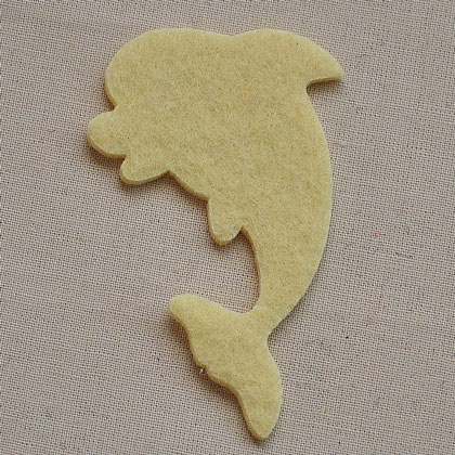 Dolphin - Pastel yellow