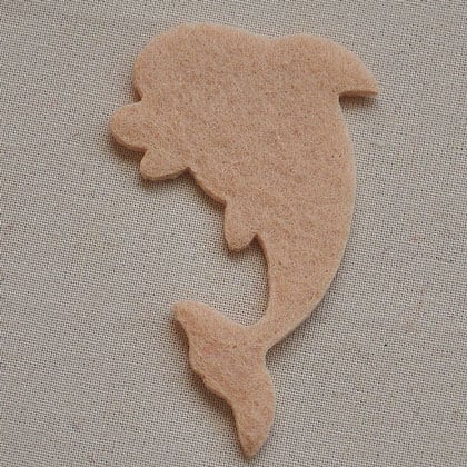 Dolphin - Pastel beige