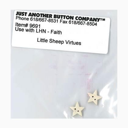 Little Sheep Virtues-Faith Button Pack (9691)