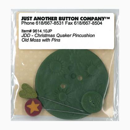 Old Moss Button & Pin Set (9614.10JP)