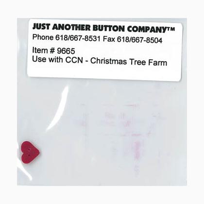Santa`s Village 7-Christmas Tree Farm Buttons (9665.G)