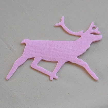 Reindeer - Baby pink