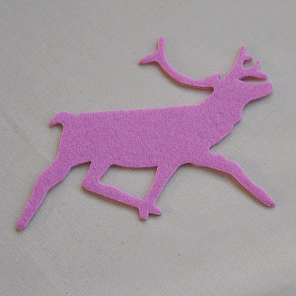 Reindeer - Dark pink