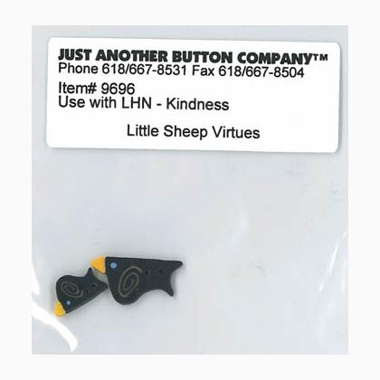Little Sheep Virtues 10-Kindness Button Pack (9696.G)
