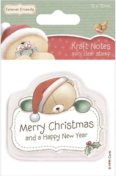 forever friends bear merry christmas