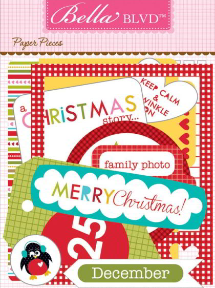 Christmas Countdown Cardstock Decorations