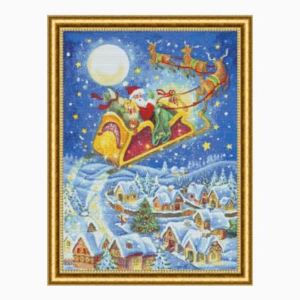Santa And Sleigh