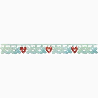 Sizzix Sizzlits Decorative Strip Die - Flower & ..