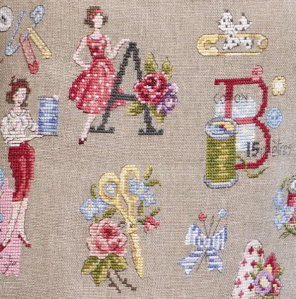 Le calendrier de l'avent N°2 From Les Brodeuses Parisiennes - Cross Stitch  Charts - Cross Stitch Charts - Casa Cenina