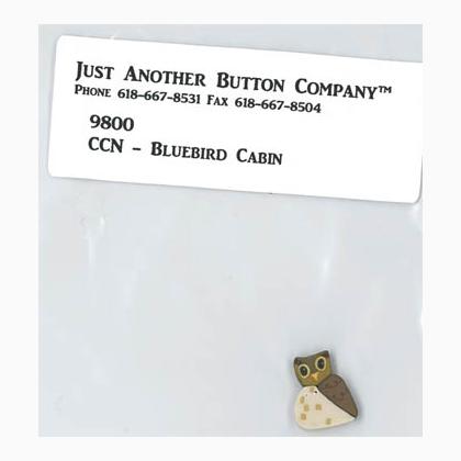 Frosty Forest 5-Bluebird Cabin Btn Pk (9800.G)