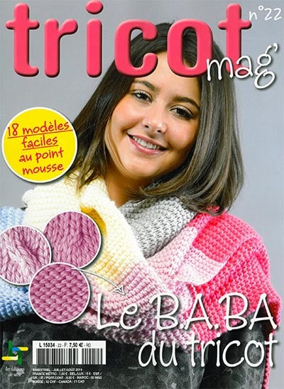 Tricot mag n° 22 - Le B.A.BA du tricot