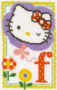 Hello Kitty - Letter F