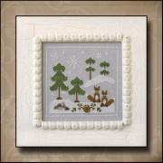 Frosty Forest 6 -Snowy Foxes