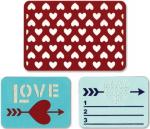 Sizzix Thinlits Die Set 3PK - Love
