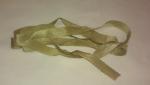 Grungy Green Dupioni Silk 1/2" (1yd)