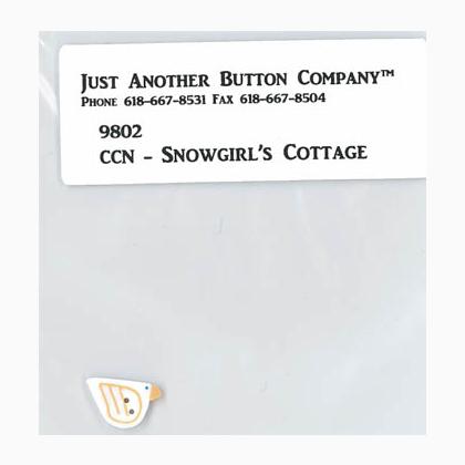 Frosty Forest 7-Snowgirl`s Cottage Btn Pk (9802.G)