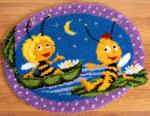 Maya & Willy at Night Rug