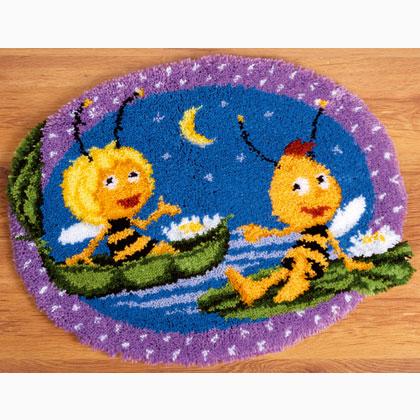 Maya & Willy at Night Rug