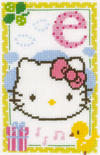 Hello Kitty Cross Stitch Chart