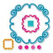 Sizzix Framelits Die Set 9PK w/Stamps - Thank You