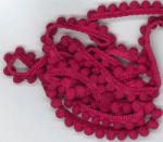 Rasspberry Pearls (1 yd)
