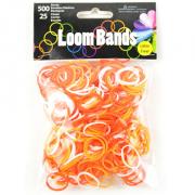 Loom bands - Orange Mix