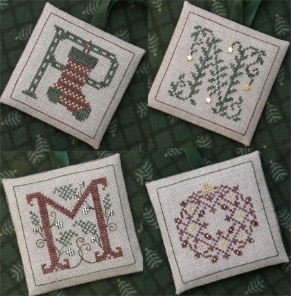Alphabet Ornaments - MNOP