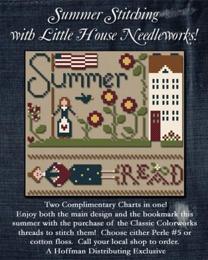Summer Stitching-Perle 5 Thread Pack (w/free graph)
