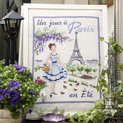 Un jour à Paris en été - Linen