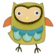 Sizzix Thinlits Die Set 9PK - Owl