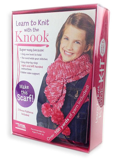 Leisure Arts Knook Beginner Knitting Kit For Kids