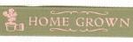 Ribbon 15mm - Home Grown - Grey/Pink