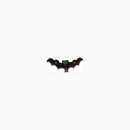 Button - Bat with Curvy Wing