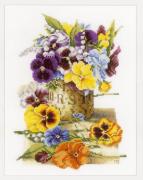 Pot of Pansies