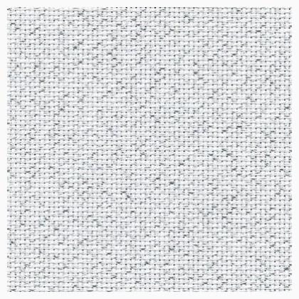Aida 14 count Silver Lurex from Zweigart