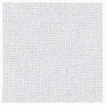 Aida 18 count, White Opalescent