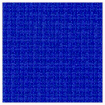 Aida 8 count, Blue