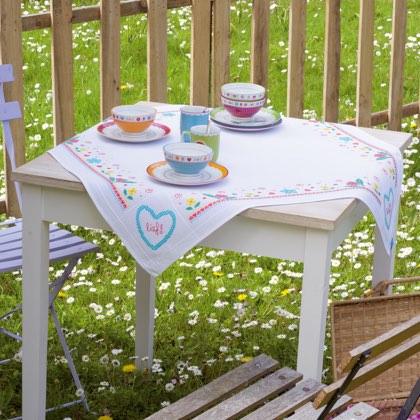 Tablecloth Lief! - Colourful Flowers