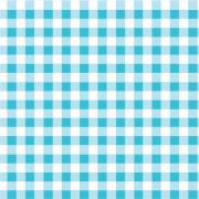 Couture Checked Turquoise